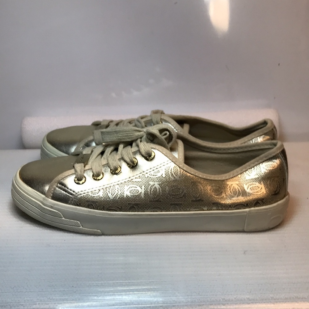 Bebe Sport Rose Gold Dane-L Fashion Sneakers Women's Size 8